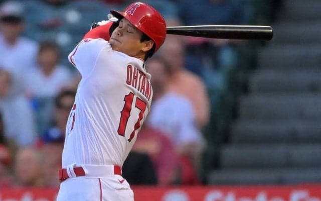 【MLB】大谷翔平、7回に痛烈左前打　“バット蘇生”後に2試合ぶり安打、得点つながらず
