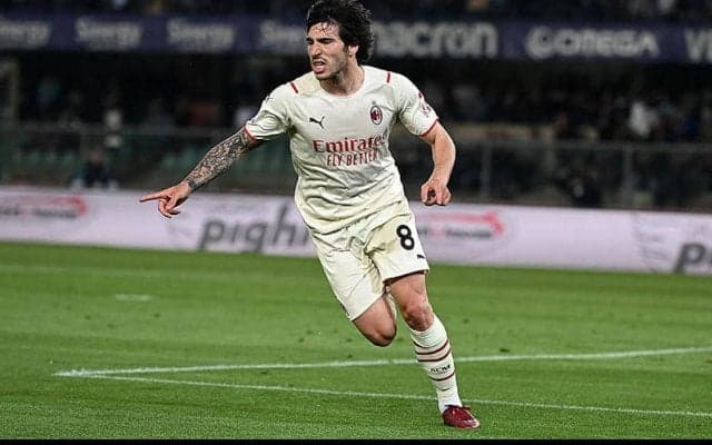 トナーリがバースデー弾2発、ミランが難敵ヴェローナに逆転勝利で首位キープ《セリエA》