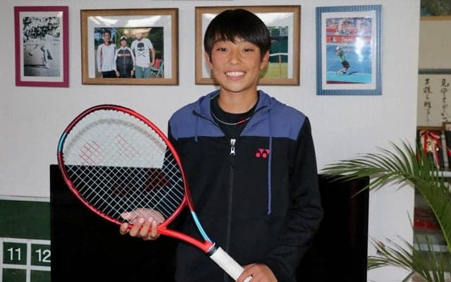 田畑遼選手にインタビュー　急成長中のクレー好きな中学3年生！「全仏オープンジュニアで優勝したい」【注目のジュニアテニス選手特集⑧】