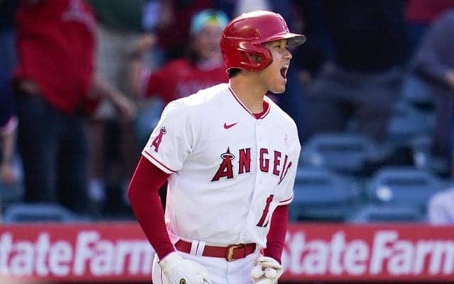 【MLB】大谷翔平の感情爆発が「格好良すぎる！」　流れるド派手ガッツポーズが「最高です」