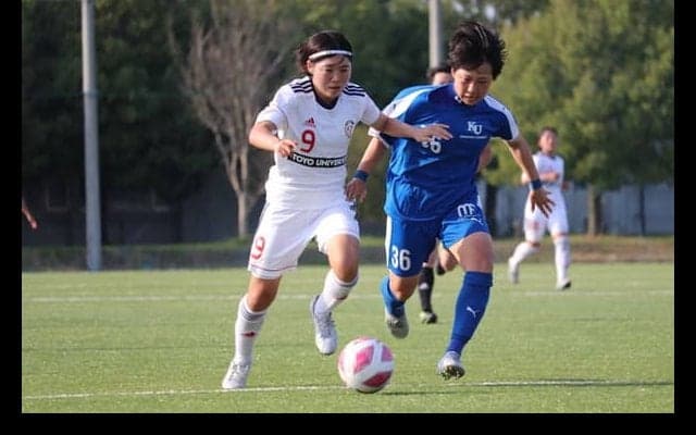 [女子サッカー]関カレ開幕！　アクシンデント乗り越えまずは勝ち点１獲得