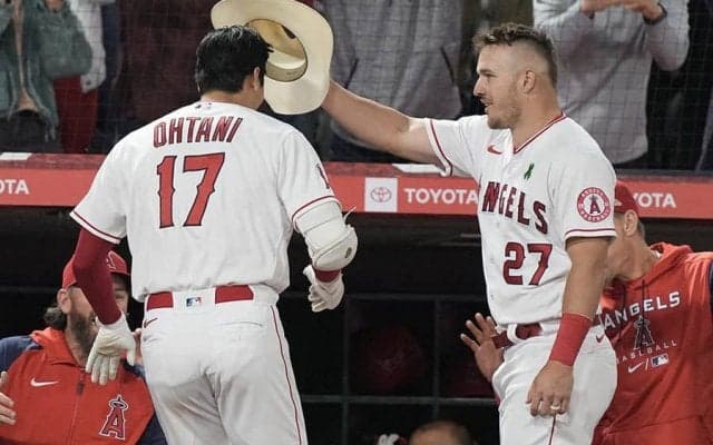 【MLB】大谷翔平の初満弾は「最高なこと」　アーチ競演のトラウト祝福「ショウヘイらしい」