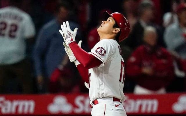 【MLB】大谷翔平が復活弾で「ホッとした笑顔」　地元局アナは熱狂「パーティーを始めよう」