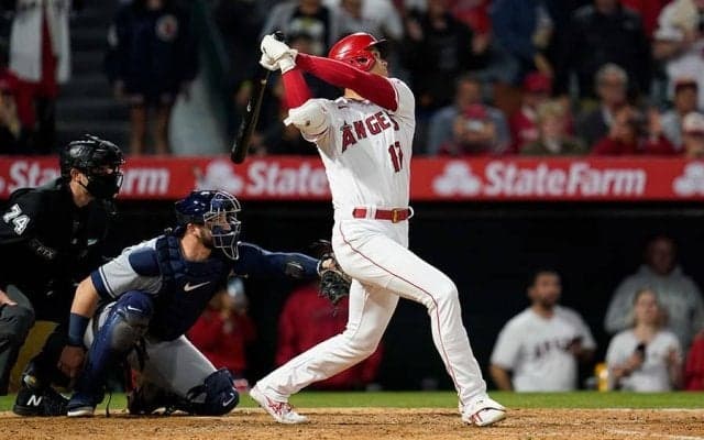 【MLB】大谷翔平、大熱狂呼んだ満塁弾が「エグすぎ」　衝撃弾道に「めちゃめちゃ叫んだ」