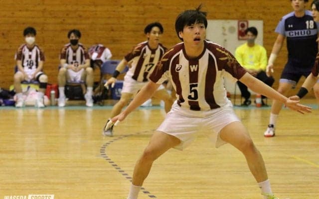 粘りのディフェンスで奮闘するも、中大に逆転負け