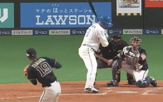 清宮も全く動けず「やっぱえぐい」　攻略困難…痛烈軌道の魔球が「美しすぎる」