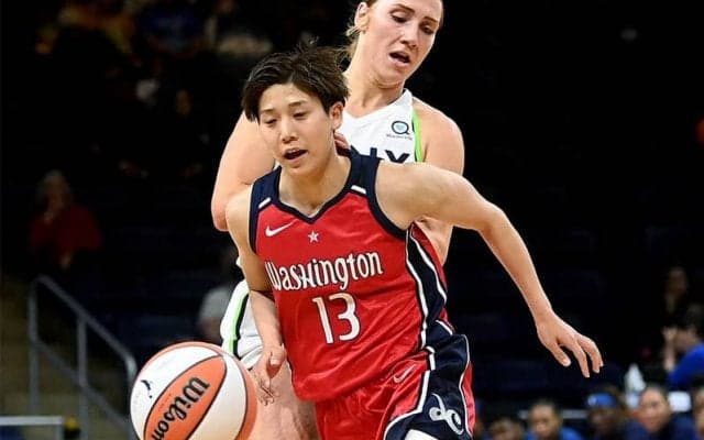 WNBA初先発の町田瑠唯、約29分の出場で9得点4アシスト…初の3ポイントも成功