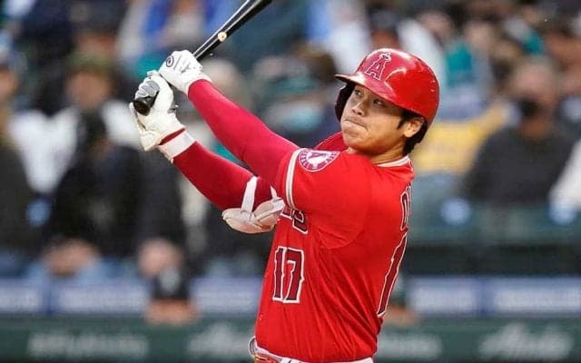 【MLB】大谷翔平、技あり中前打で4試合連続安打　通算100号なるか、エ軍は序盤で大量リード