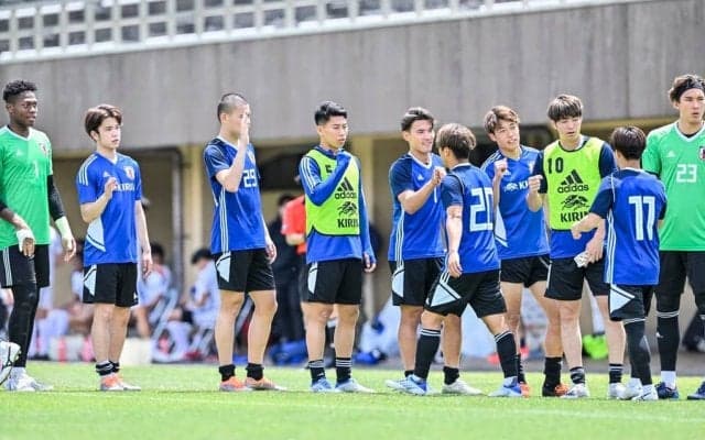 松木玖生出場「U-21日本代表候補」が大学選抜と対戦！ 前後半で全員入れ替えの「２種類の4-3-3」も無得点