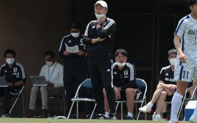 大学選抜に敗れたU-21日本代表の大岩剛監督「結果は反省すべき」、先を見据えた戦いを「チャレンジを要求した」