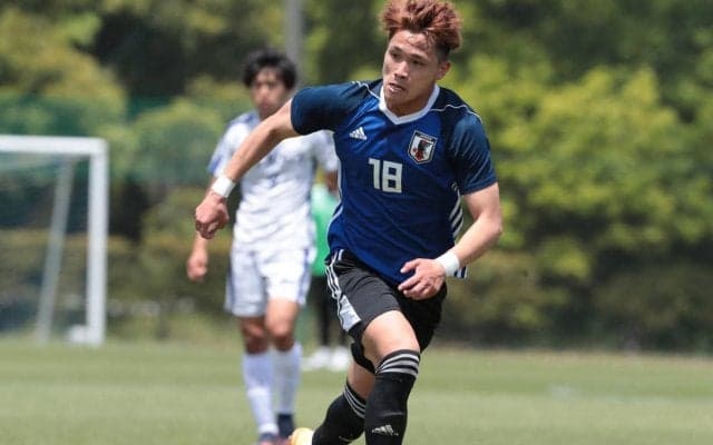 「悔しさはある」U-21日本代表候補の松木玖生、大学選抜との試合での課題は「ゴール前の質」