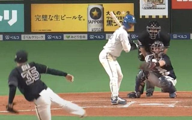 打者呆然の“インズバ”が「芸術品」　ミット動かぬ1球に驚愕「軌道半端ない」