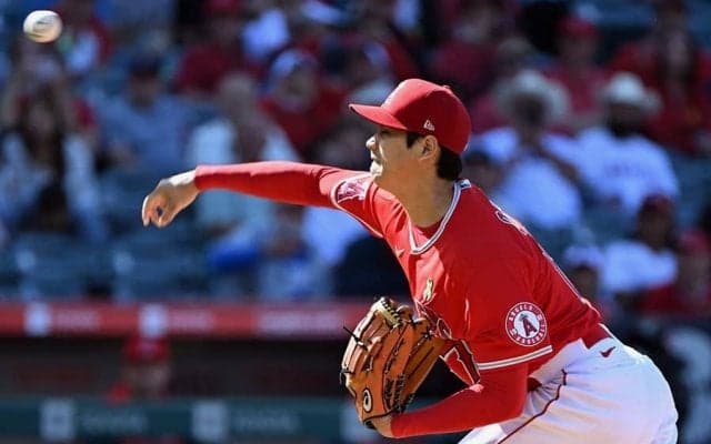【MLB】大谷翔平の「ジェットコースター」に打者お手上げ　滑り落ちる軌道が「キレてる」