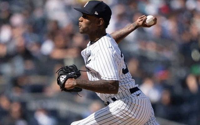 【MLB】63cm曲がった“159キロ”に打者呆然…急激変化の1球に驚愕「打つのが不可能」