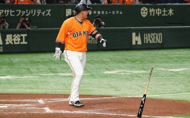 中田翔の“超速弾”は「完璧な当たり」　あっという間に着弾「相変わらずエグい」