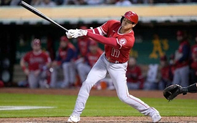 【MLB】大谷翔平、メジャー通算100号に3試合足踏み　6戦ぶり無安打、エ軍完封勝ち
