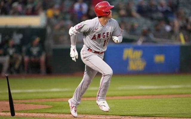 【MLB】「なんというスイング」　敵地騒然、大谷翔平の“最速100号”は「ボールを破壊した」