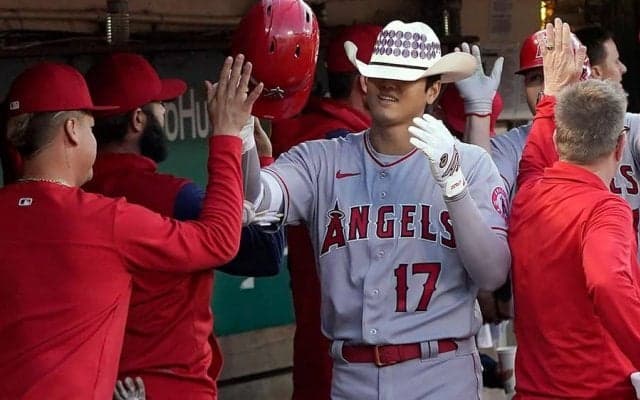 【MLB】大谷翔平の同僚が目撃した“すごさ”　史上2人目の記録に「信じられない」