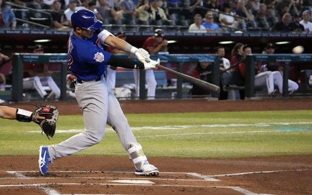 【MLB】鈴木誠也、3の1で4試合連続安打　スライディングキャッチの超好守も披露