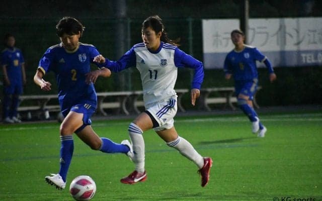 【サッカー部女子】相手に圧倒され、リーグ戦黒星スタート