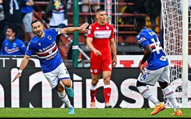 クアリアレッラ弾など4発のサンプドリアがフィオレンティーナに快勝、ホーム最終戦飾る《セリエA》