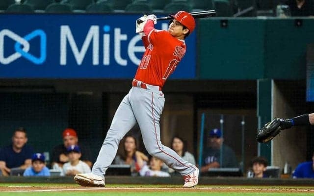 大谷翔平、3.5秒でフェン直の弾丸二塁打にエ軍OBも仰天「ワオ、マジでロケットだね！」