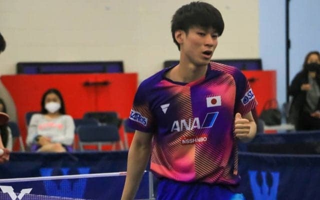 卓球男子世界ランキング(2022年第20週)｜戸上隼輔が5ランクアップ　日本勢3番手をキープ