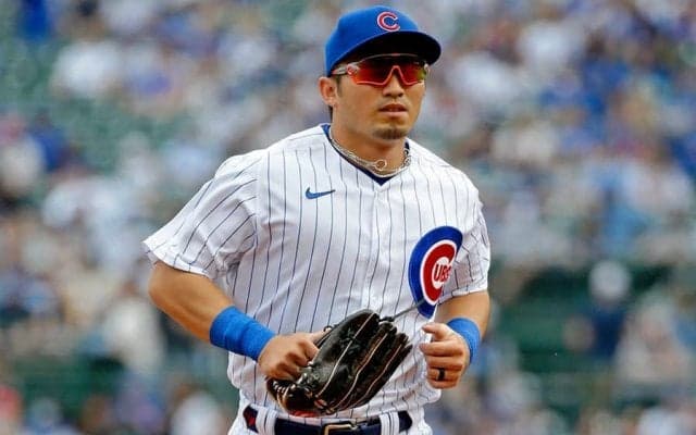 鈴木誠也、122kg巨漢を悠々刺した強肩に米メディア称賛「タッチには十分な時間あった」