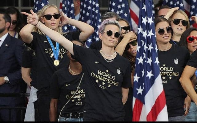 アメリカ代表が歴史的な男女同一賃金を実現!　賞金完全分割に同等の待遇を約束