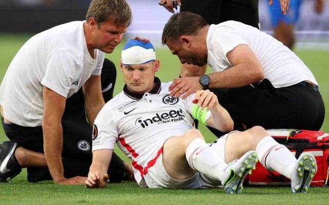 開始5分で頭部から流血も「良い兆し」、フランクフルト主将がブラジルW杯制したドイツ代表にあやかり優勝振り返る