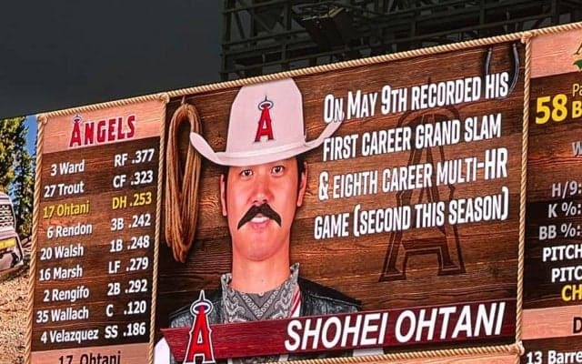 【MLB】大谷翔平、強烈違和感の“大変身”が「笑うしかない」　紹介映像が「やだ～」