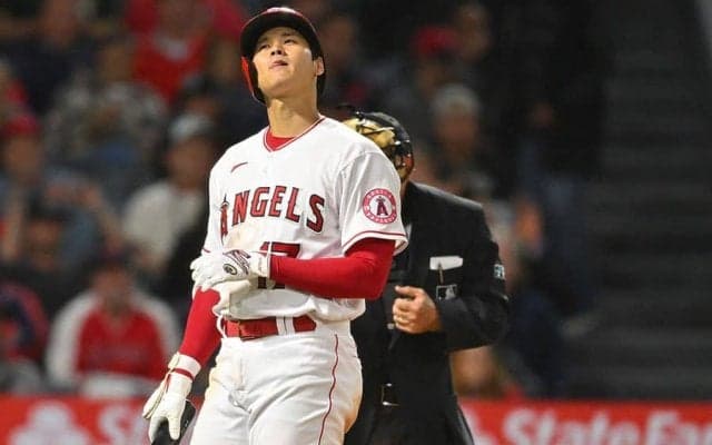 【MLB】大谷翔平、3打席連続三振で日米150号またお預け　4戦10三振…エ軍は今季初4連敗