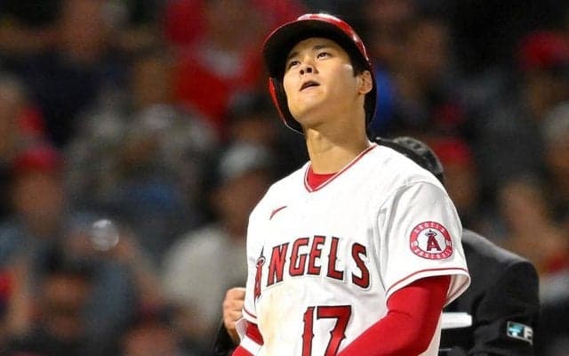 【MLB】大谷翔平、3打席連続三振で天仰ぐ　直近4試合で10三振…初回に快足披露で盗塁も