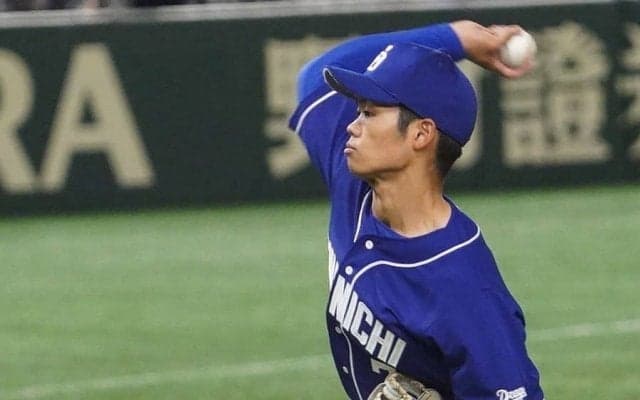 中日・根尾、ついに1軍初登板に敵地が騒然　初球いきなり150キロ、1安打無失点