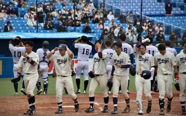 「3時間39分＋中断43分」雨中の熱戦は両者一歩も譲らず！立大と明大の優勝決定カード1回戦は3対3の引き分け！【5/21 春季東京六大学野球 立教大学vs明治大学】