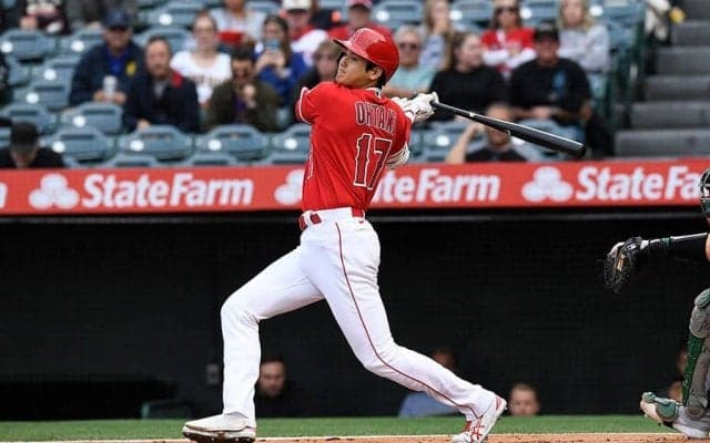 【MLB】大谷翔平、5試合ぶりマルチ　打球速度178キロの“弾丸”左前打で復調気配