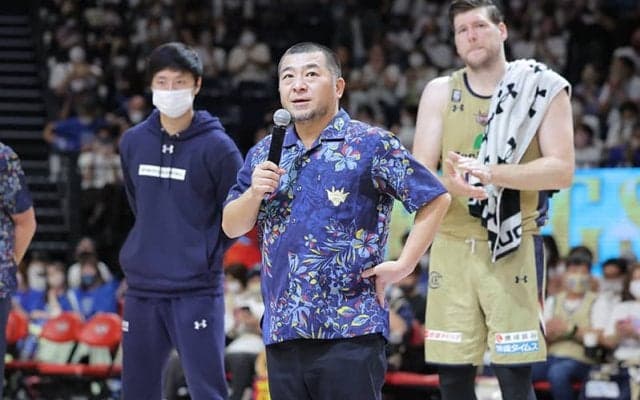 大逆転で第1戦を制した琉球の桶谷HC…「ブースターの皆さんに勝たしてもらった」