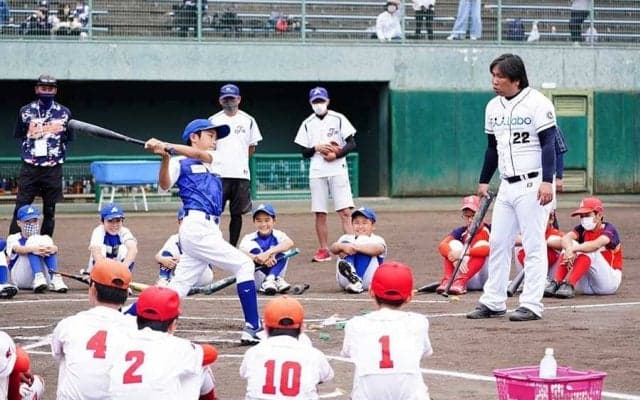 元ロッテ里崎氏が野球教室で伝えたかったこと「好きで楽しんでやらないと」