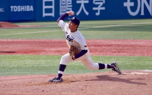 村田賢一が粘りの初完投で5勝目。明大が優勝に王手をかける【5/22 春季東京六大学野球 明治大学vs立教大学】