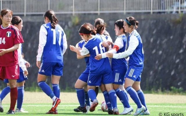 【サッカー部女子】大教大に４－０でリーグ戦初白星！
