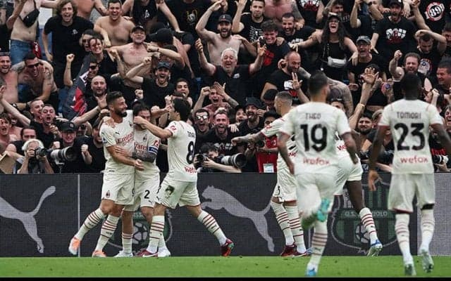 ジルーのドッピエッタでサッスオーロに快勝、ミランが11季ぶり19度目のスクデット《セリエA》