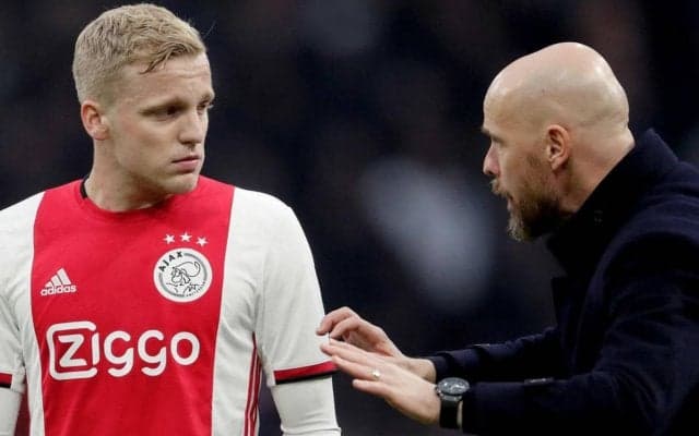 テン・ハグ新監督が3選手に言及、教え子ファン・デ・ベークは「本当に良い関係」、C・ロナウドに求めることは?