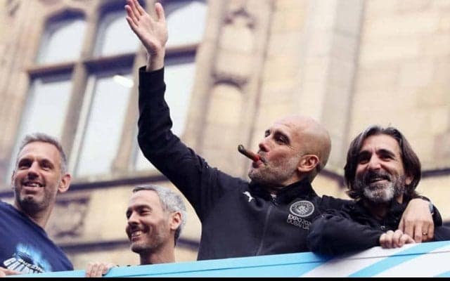 欧州サッカー界に“葉巻”ブーム到来!? イブラヒモビッチに続きペップも嗜む