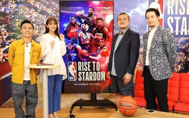 NBA公式シミュレーションゲーム｢NBA RISE TO STARDOM｣の特別番組が配信…貴島明日香さん＆佐々木クリス氏がゲームの魅力を語る