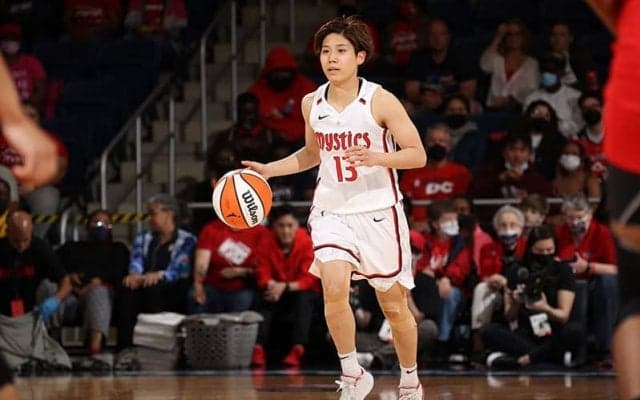 ミスティックスの町田瑠唯、3アシスト2スティールを記録…同僚の記念すべき得点をお膳立て