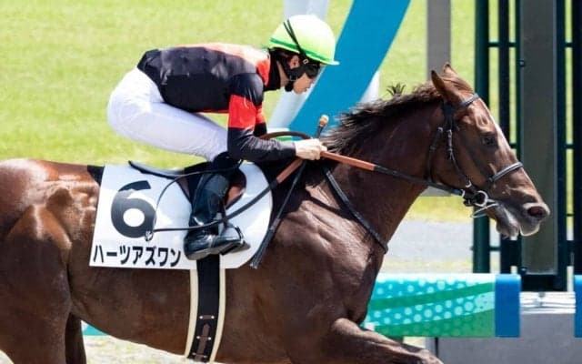 【中京6R】松山「上にいっても楽しみ」ハーツアズワンが4馬身差圧勝