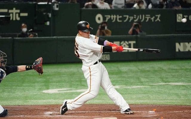 巨人・岡本和真、2試合連発の逆転14号3ラン　“確信”の豪快アーチでリーグトップタイ