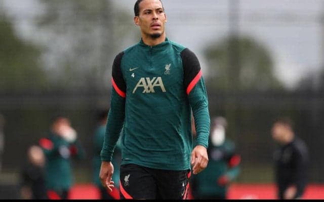 CL決勝を心待ちにするファン・ダイク、コンディションについては「まったく問題ない」