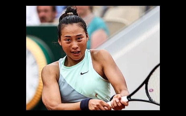 19歳ゼン 元女王ハレプ撃破