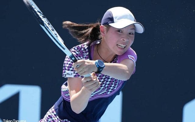 木下晴結、ジュニア予選決勝でストレート勝ち。本戦入りを決める[全仏オープン]